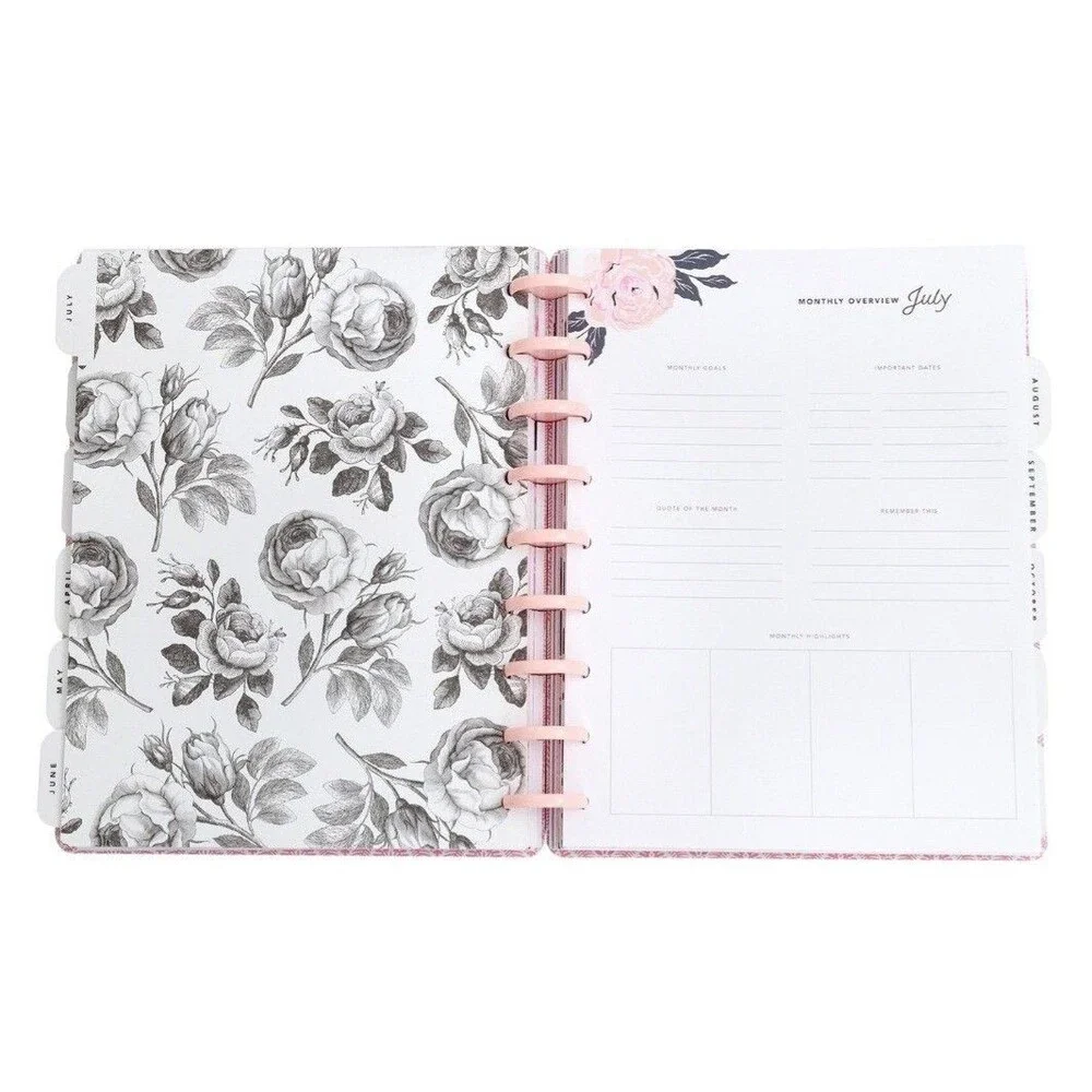 Maggie Holmes Day-To-Day 9 Disc Undated Vertical Planner 7.5